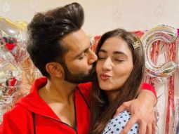 Bigg Boss 14 runner up Rahul Vaidya catches up with the Pawri trend; celebrates with fiancée Disha Parmar