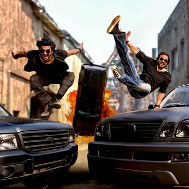 Not Cirkus, Ranveer Singh and Rohit Shetty get cars flying and crashing for noodle commercial 