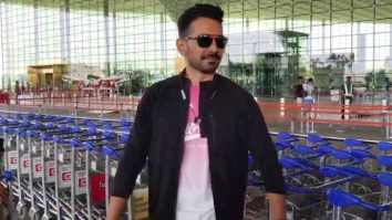 Abhinav Shukla snapped at airport departure
