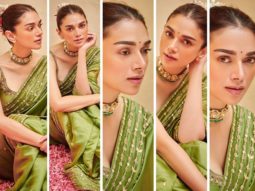 Aditi Rao Hydari’s stunning green saree will make you stand out during festive season