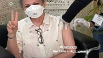 After Dharmendra, Sharmila Tagore gets first dose of COVID-19 vaccine