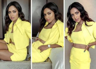 Amala Paul’s yellow co-ord set proves monotone fashion is always perfect option