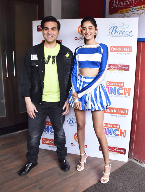 Photos: Ananya Panday snapped for Arbaaz Khan’s chat show in Juhu Photos: Ananya Panday snapped for Arbaaz Khan’s chat show in Juhu