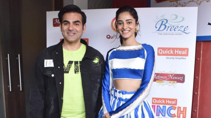 Ananya Panday snapped for Arbaaz Khan’s chat show