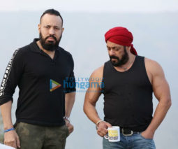 On The Sets Of The Movie Antim - The Final Truth