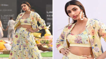 Athiya Shetty brings grace and easygoing charm to Lakme Fashion Week 2021 in Payal Singhal collection