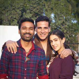 On The Sets Of The Movie Atrangi Re