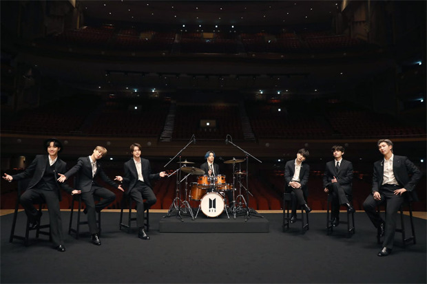 BTS performs 'Dynamite' for MusiCares; Jungkook turns drummer
