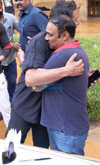 On The Sets of the movie Bachchan Pandey