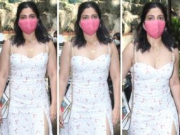 Bhumi Pednekar’s thigh-high slit floral midi dress should be on your summer wish list