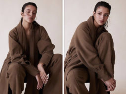 Bulbbul actress Triptii Dimri is reminiscing cold weather as she pairs brown scarf overcoat with sharp pants