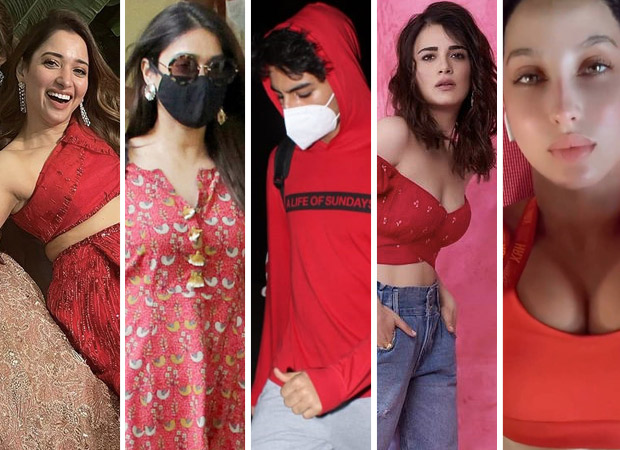 COLOUR OF THE WEEK – RED: Ibrahim Ali Khan, Tamannaah Bhatia & others keep  it fiery : Bollywood News - Bollywood Hungama
