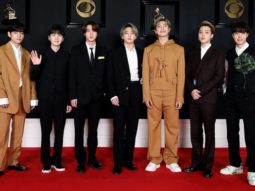Dopamine dressing for BTS as they keep it chic in Louis Vuitton at the Grammys 2021
