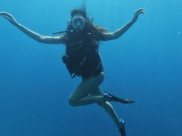 Esha Gupta channels her inner Dory as she goes deep sea diving in the Maldives