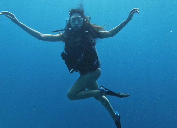 Esha Gupta channels her inner Dory as she goes deep sea diving in the Maldives