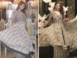Hansika Motwani makes a statement in boho printed dress for her brother’s lavish wedding in Jaipur