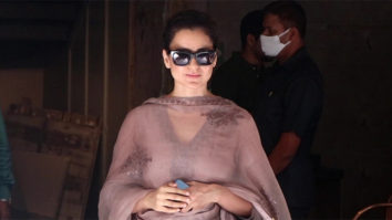 Kangana Ranaut spotted at her office in Bandra