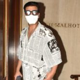 Karan Johar opts for a newspaper print shirt for Manish Malhotra’s house party, gets trolled online