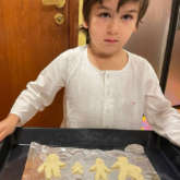 Kareena Kapoor Khan and Taimur Ali Khan turn bakers, posts pictures of their first attempt at baking cookies together