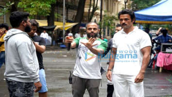 On The Sets Of The Movie Mumbai Saga