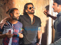 On The Sets Of The Movie Mumbai Saga