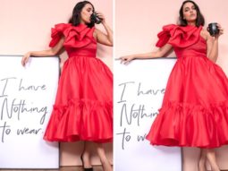 Neha Dhupia’s ree midi dress worth Rs. 58,000 is an elegant statement piece you need in your closet