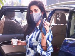 Nimrat Kaur spotted at foodhall in Bandra
