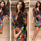 Nora Fatehi's stunning multicoloured Versace dress is worth Rs. 2.3 lakhs