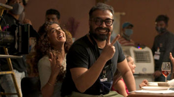 On The Sets: Taapsee Pannu and Anurag Kashyap look excited to restart the shoot of Dobaara
