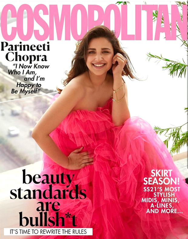 Parineeti Chopra is ready to be the belle of the party in Shehlaa Khan pink tulle dress for Cosmopolitan India cover Parineeti Chopra is ready to be the belle of the party in Shehlaa Khan pink tulle dress for Cosmopolitan India cover