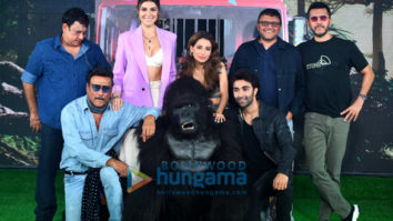 Photos: Aadar Jain, Jackie Shroff, Elnaaz Norouzi and others snapped at the trailer launch of Hello Charlie at JW Marriott in Juhu