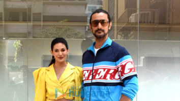 Photos: Amyra Dastur and Kunal Kapoor snapped during Koi Jaane Na promotions