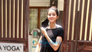 Photos: Ananya Panday spotted at Anshuka Yoga in Bandra