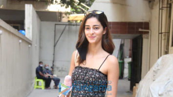 Photos: Ananya Panday spotted at Dhrama office in Khar