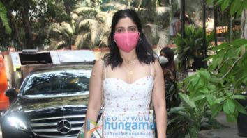 Photos: Bhumi Pednekar spotted at Krome studio in Bandra
