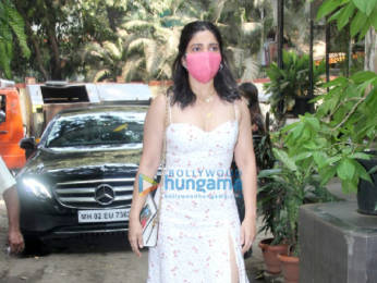 Photos: Bhumi Pednekar spotted at Krome Studio in Bandra