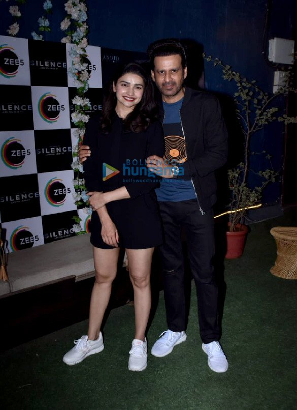 photos celebs grace the screening of zee5s web series silence 9