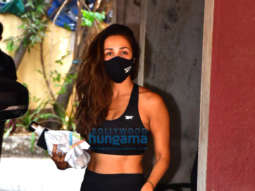 Photos: Daisy Shah and Malaika Arora spotted at Pilates