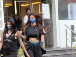 Photos: Disha Patani snapped at a salon in Bandra