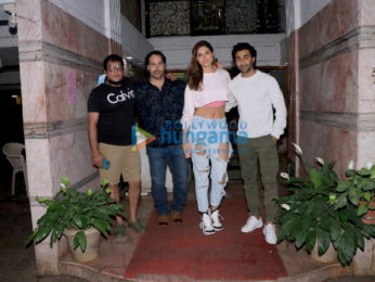 Photos: Hello Charlie stars Aadar Jain, Elnaaz Norouzi and others spotted at Excel Entertainment Office