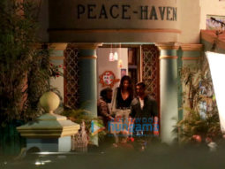 Photos: John Abraham and Disha Patani snapped shooting in Bandra