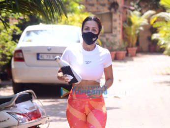 Photos: Malaika Arora spotted at Diva Yoga in Bandra