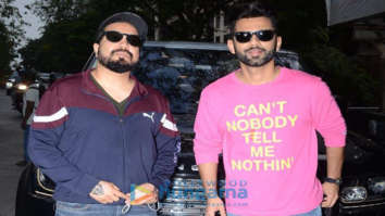 Photos: Mika Singh and Rahul Vaidya snapped in Andheri