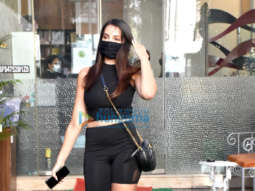 Photos: Nora Fatehi snapped at Muah salon in Bandra