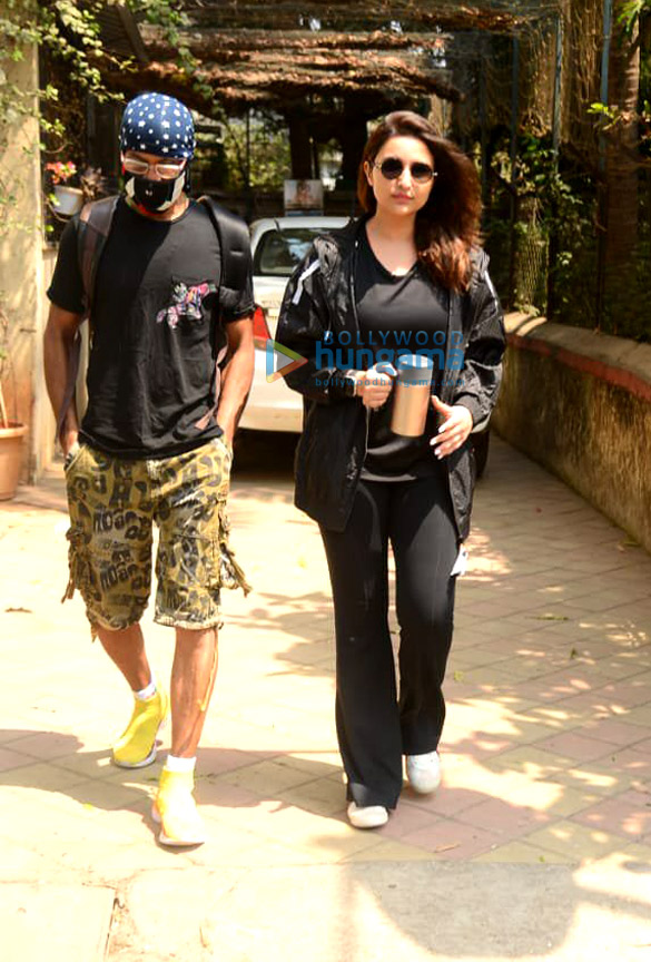 photos parineeti chopra snapped at her boxing and dance class in juhu 1