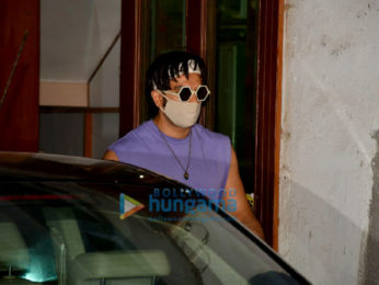 Photos: Ranveer Singh spotted at a dubbing studio