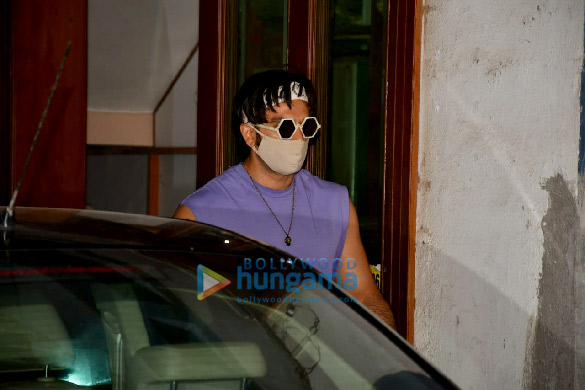 photos ranveer singh spotted at a dubbing studio 4