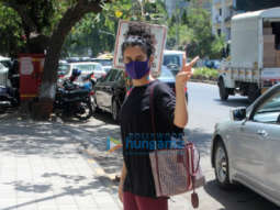 Photos: Sanya Malhotra spotted at Foodhall in Bandra