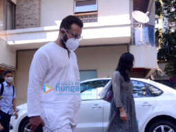 Photos: Sara Ali Khan, Saif Ali Khan and Taimur Ali Khan spotted in Bandra