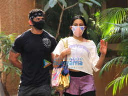 Photos: Sara Ali Khan spotted at the gym in Bandra